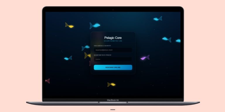 Tuna Fish Login UI